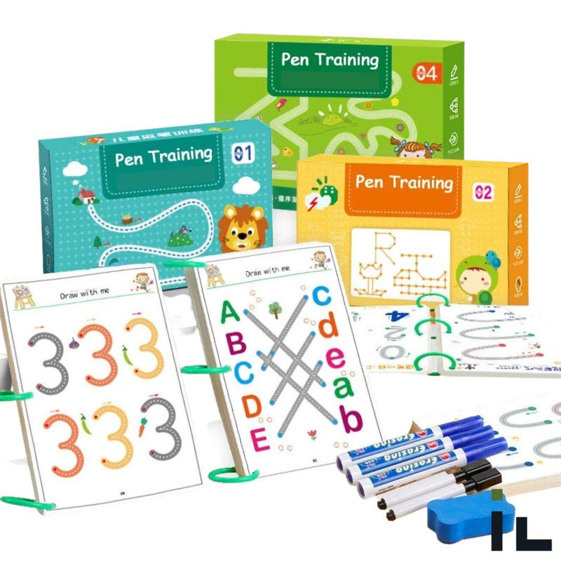 Caderno Educativo Traços e Desenho Infantil + (Brinde!) - Inova Forma
